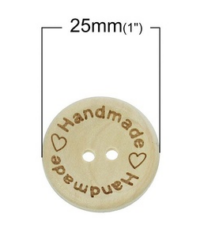 Houten knoop - Afbeelding 3