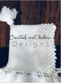 Tunisch gehaakte Baby cape - Afbeelding 3