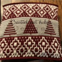 Tunisch Mosaic Kerst Kussen