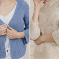 Zomertrui/vest Alma
