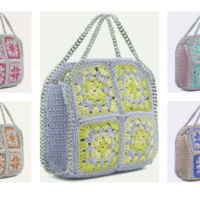 Granny square tas á la McCartney